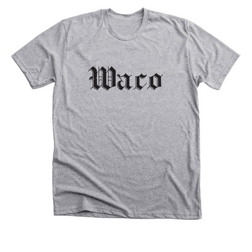 Extra! Extra! Waco Headline Shirt, a Athletic Heather Premium Unisex Tee