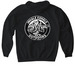 #TravisSTRONG | DC HYROX 2026&nbsp;, a Black Gildan Softstyle Pullover Hoodie (back-view)