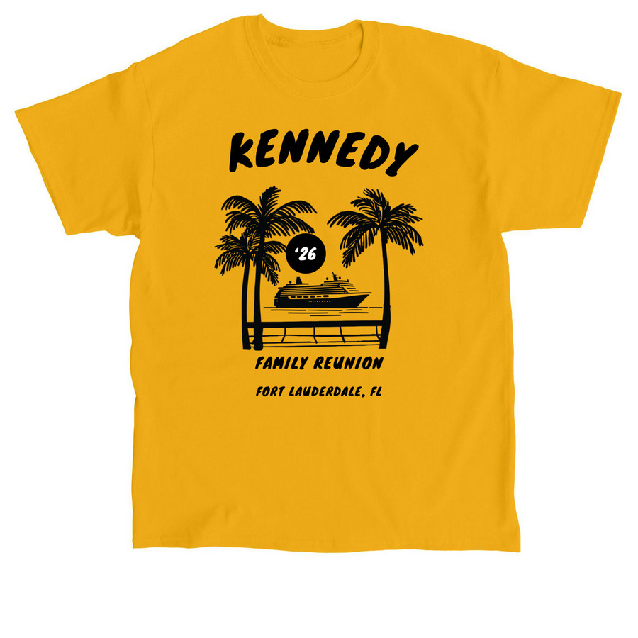 Kennedy Family Reunion 2026 1.0, a Gold Classic Unisex Tee