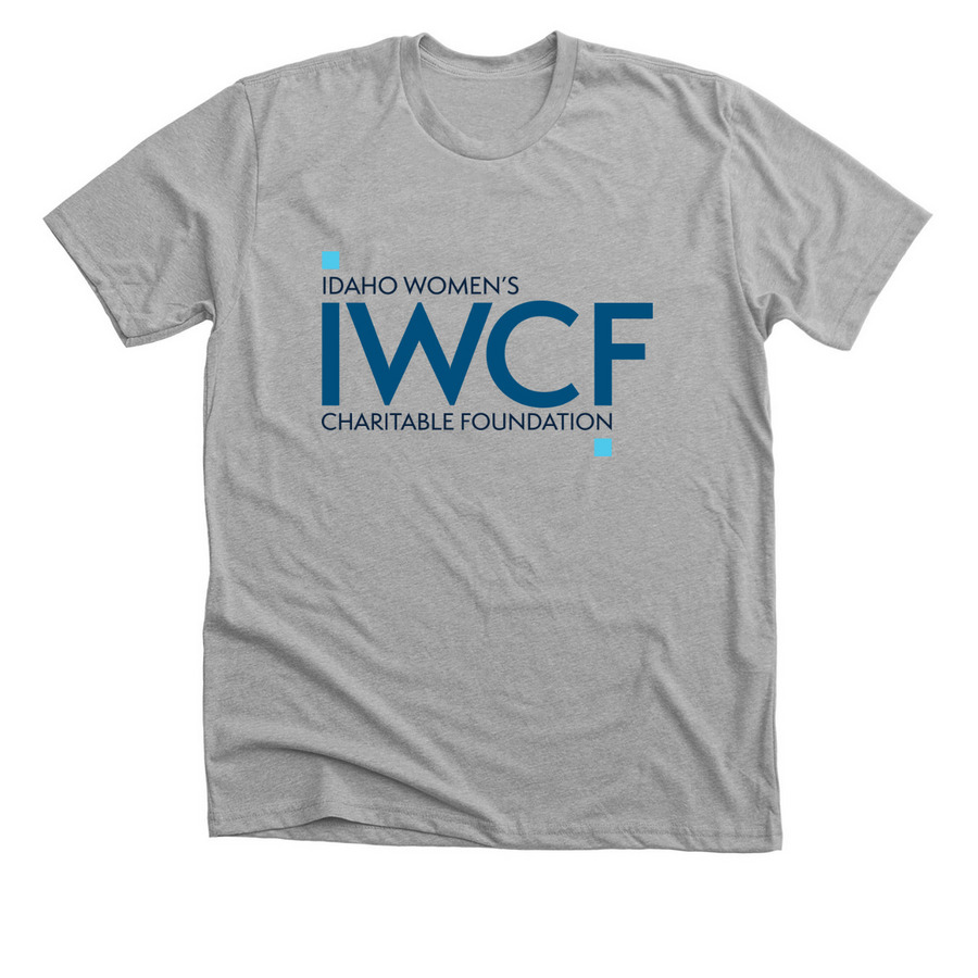 Idaho Women's Charitable Foundation, a Athletic Heather Premium Unisex Tee