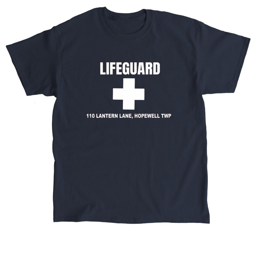 Simple Lifeguard Gear, a Navy Classic Unisex Tee