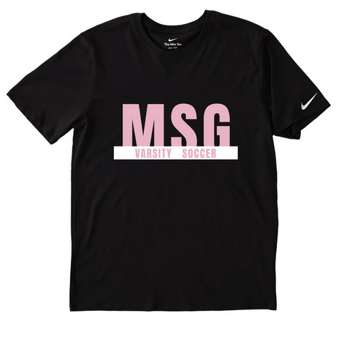 Nike T-Shirt (Pink), a Black Nike Dri-FIT Jersey Blend Performance Tee