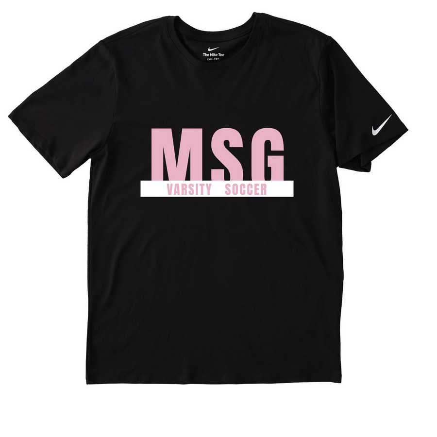 Nike T-Shirt (Pink), a Black Nike Dri-FIT Jersey Blend Performance Tee