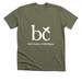 BCM Logo #1, a Heather Olive Premium Unisex Tee