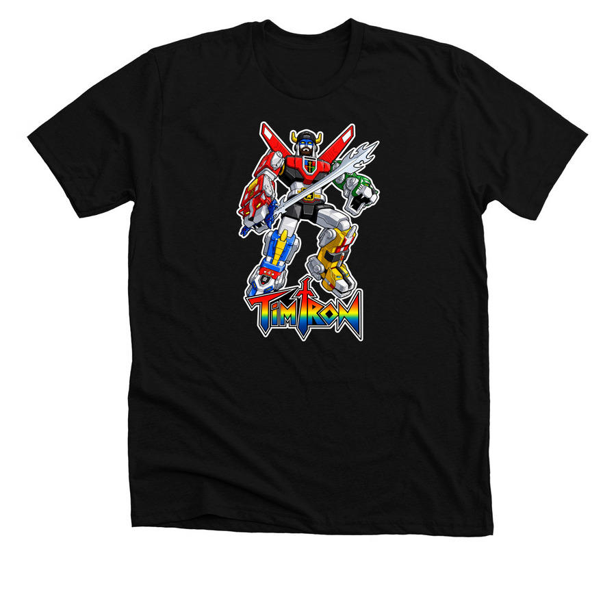 TimTron, a Solid Black Blend Premium Unisex Tee