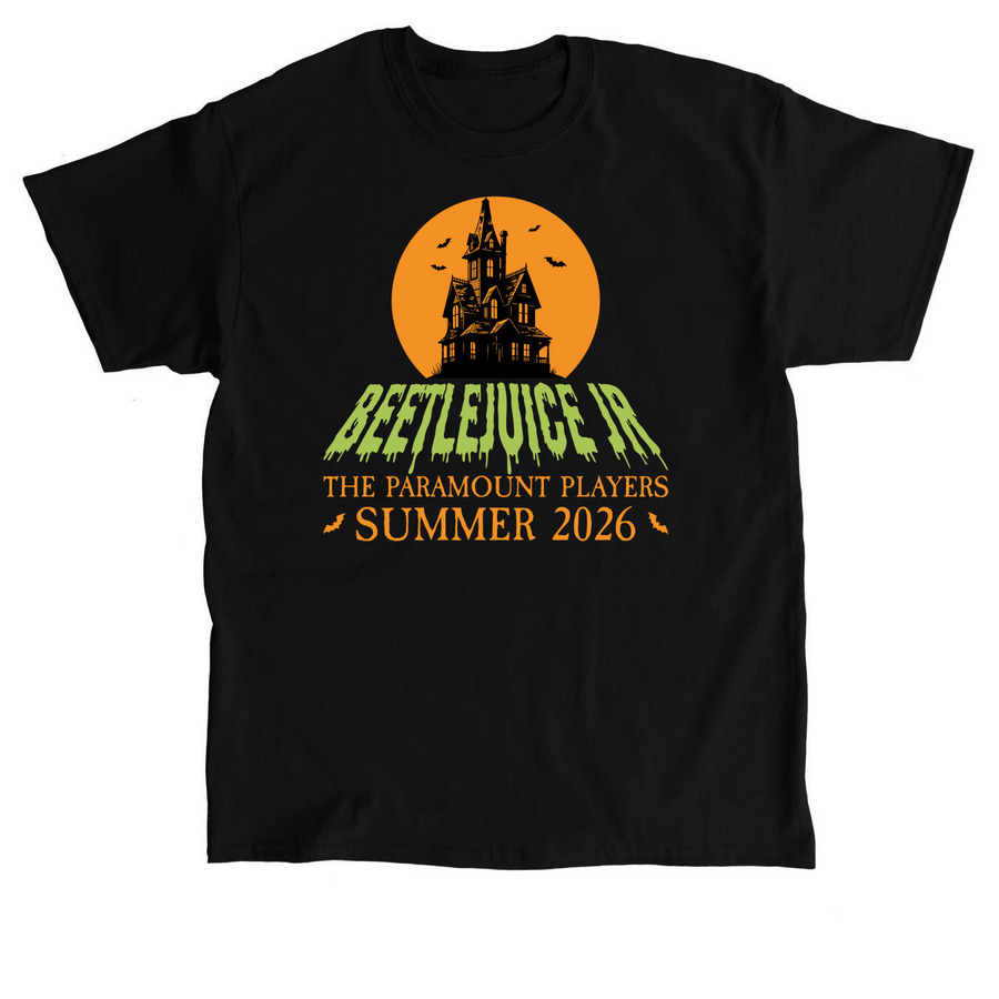 Beetlejuice JR., a Black Classic Unisex Tee