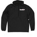 Windbreaker Jacket, a Black Quarter-Zip Windbreaker
