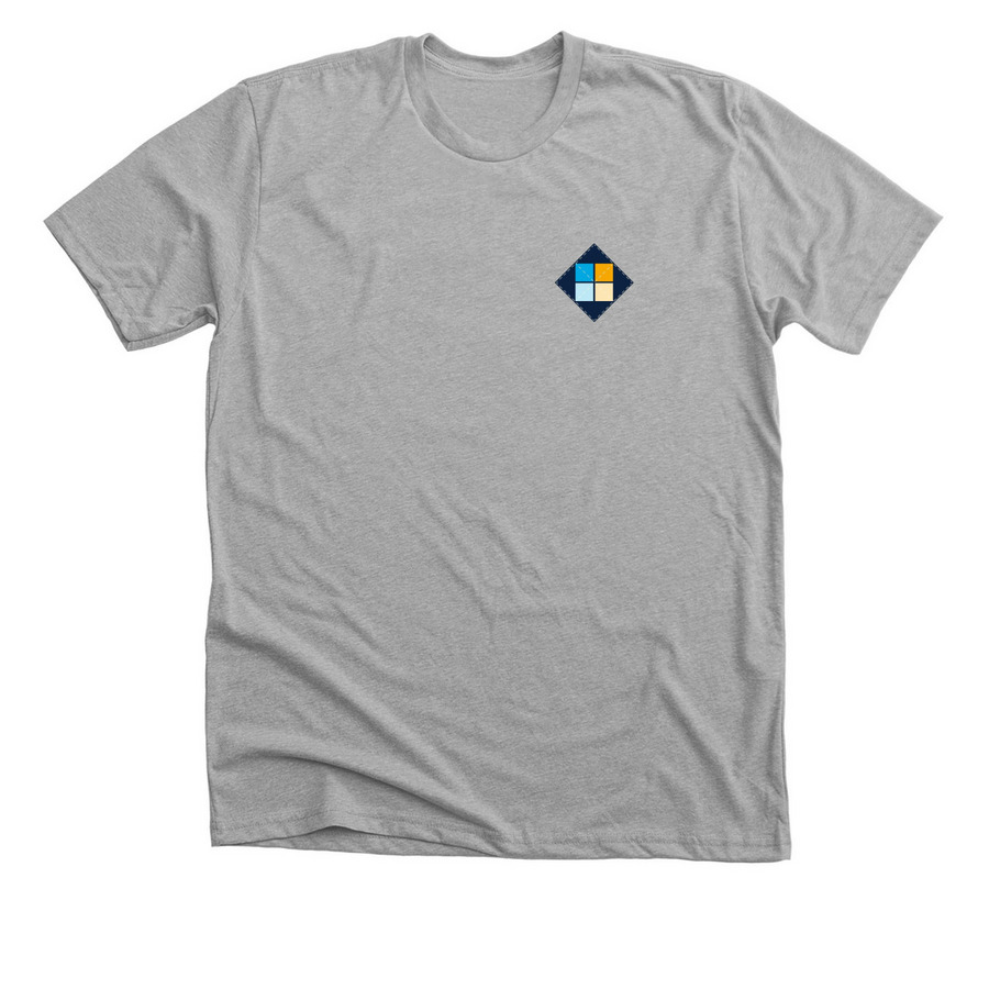 SEW MQG Merch, a Athletic Heather Premium Unisex Tee