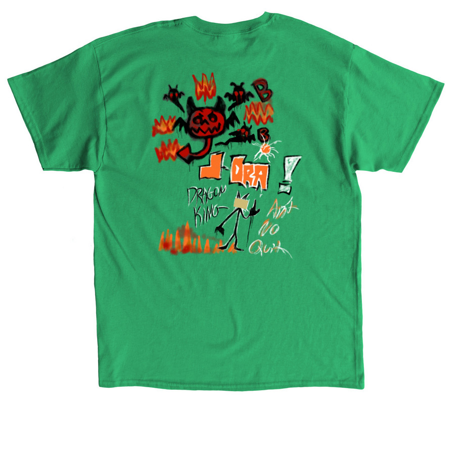 Fishbowl Season 5 Shirt, a Irish Green Classic Unisex Tee (back-view)
