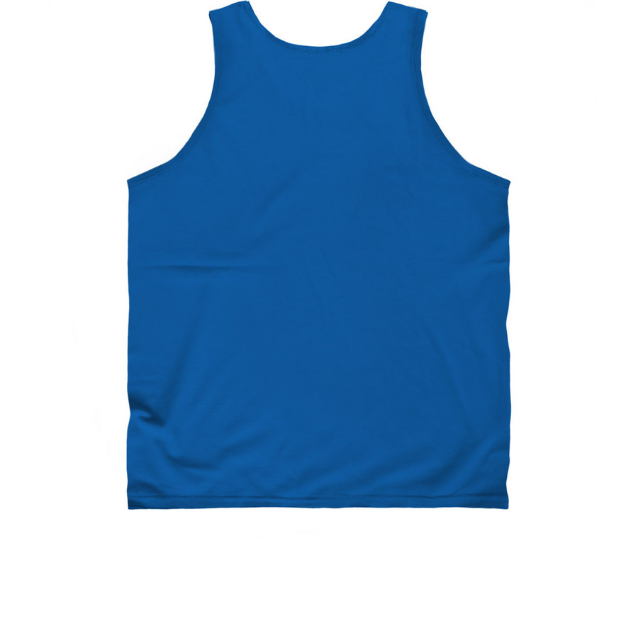 Bavajadas!, a Royal Blue Classic Unisex Tank Top (back-view)