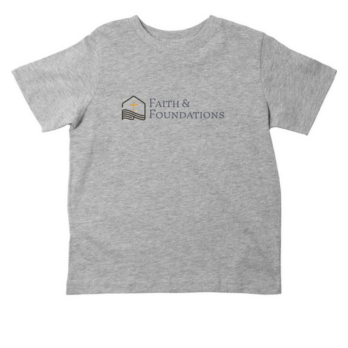 Faith + Foundations Toddler T-Shirt & Hoodie, a Heather Toddler Tee