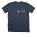 Zingler Fitness Logo&nbsp;, a Heather Midnight Navy Premium Unisex Tee