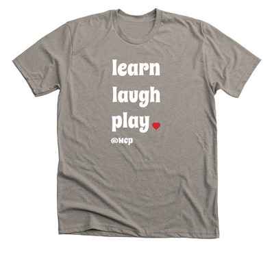 WCP Fall Spirit Wear, a Heather Stone Premium Unisex Tee