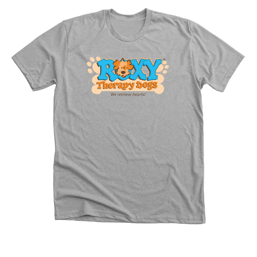 Roxy? Wear Light Colors, a Athletic Heather Premium Unisex Tee