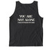 Spin For A Cause 2026&nbsp;&nbsp;, a Black Comfort Colors Tank Top (back-view)