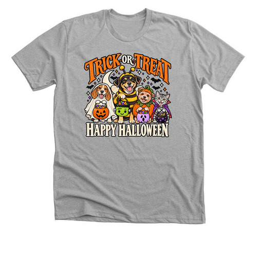 Halloween Shirts, a Athletic Heather Premium Unisex Tee