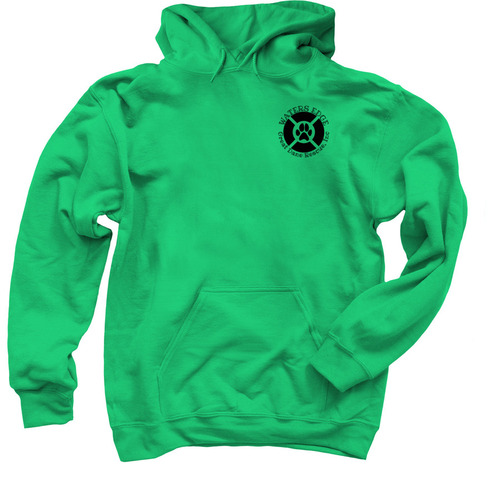Support WEGDR!, a Irish Green Pullover Hoodie