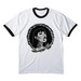 + SWEETGRASS FEMME +, a White/ Jet Black Cotton Ringer Tee