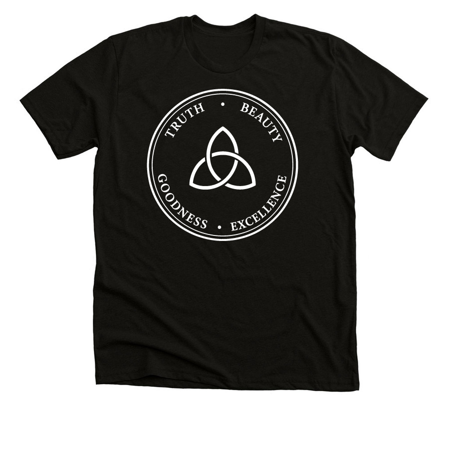 House Goodness, a Black Heather Premium Unisex Tee