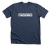 T-Shirts in Blue or Olive & White, a Heather Navy Premium Unisex Tee
