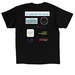 In Memory of Isaiah, a Black Classic Unisex Tee (back-view)