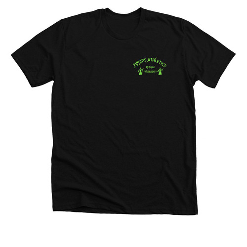 Reggae Wizardry tee, a Solid Black Blend Premium Unisex Tee
