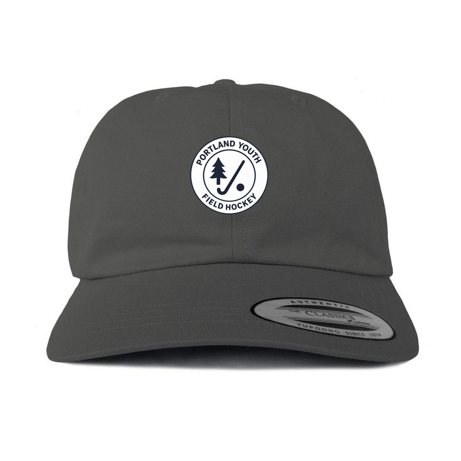 PYFH Caps, a Dark Gray Printed Classic Baseball Cap