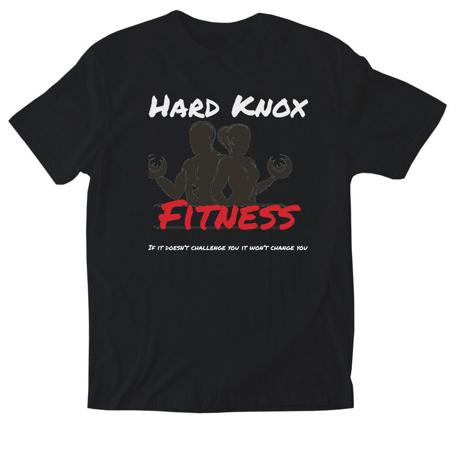 Hard Knox Fitness, a Black Softstyle Cotton Tee