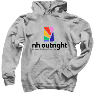 NH Outright Hoodie, a Sport Grey Pullover Hoodie
