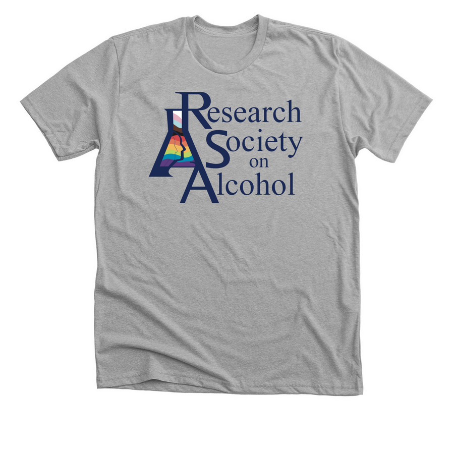 RSA LOV Logo, a Athletic Heather Premium Unisex Tee