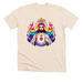 Drag Queen Jesus: Sacred Heart of Love, a Heather Soft Cream Premium Unisex Tee