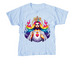 Drag Queen Jesus: Sacred Heart of Love, a Light Blue Youth Unisex Tee