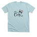 Coxys Cassette T-Shirt ? Retro Cassette Tape, a Heather Ice Blue Premium Unisex Tee
