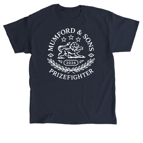 Mumford & Sons Merch, a Navy Classic Unisex Tee