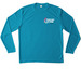 TDOP - Polo, Long Sleeve T's (small logo), a Atomic Blue Unisex Performance Long Sleeve Tee