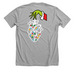 Christmas CV Shirts, a Athletic Heather Premium Unisex Tee (back-view)
