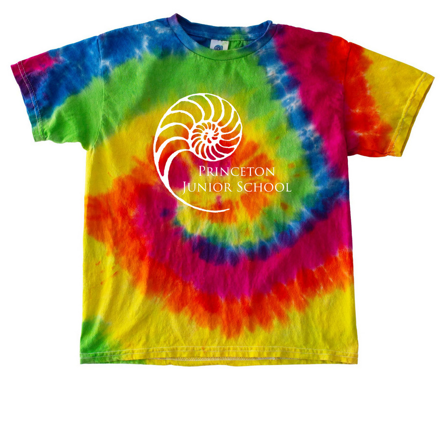 PJS Tie Dye Tees, a Moondance Youth Tie Dye Tee