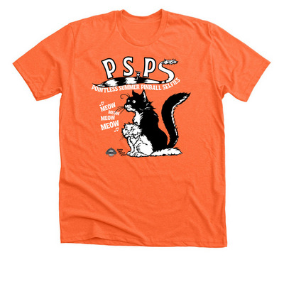 PSPS 2026 League Shirts, a Heather Orange Premium Unisex Tee