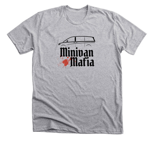 Minivan Mafia, a Athletic Heather Premium Unisex Tee