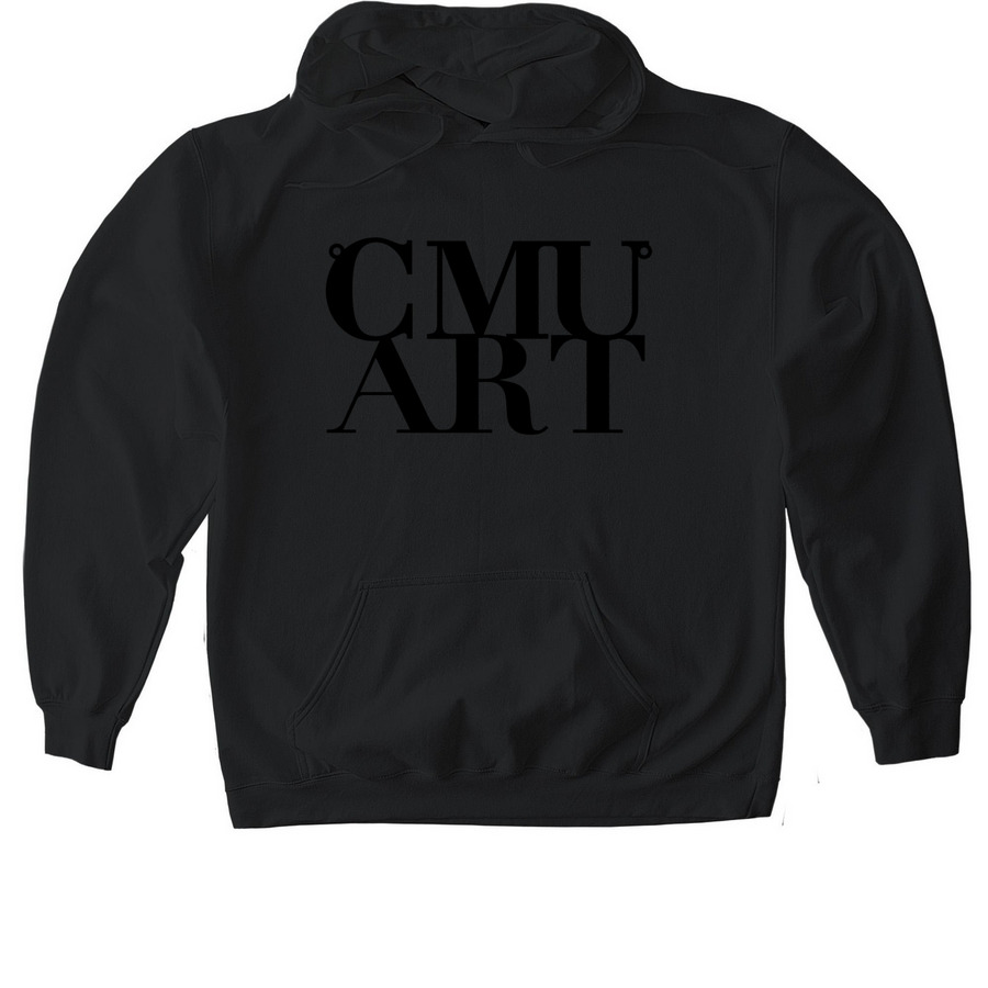 2024 Carnegie Mellon School of Art Sweatshirt, a Black Gildan Softstyle Pullover Hoodie