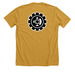 Vinsento ? Ninja Artist Platypus, a Heather Mustard Premium Unisex Tee (back-view)