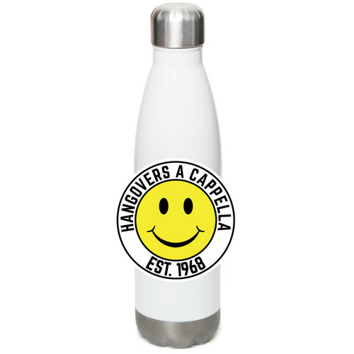 The Hangovers Official Water Bottle, a White Stainless Steel Water Bottle