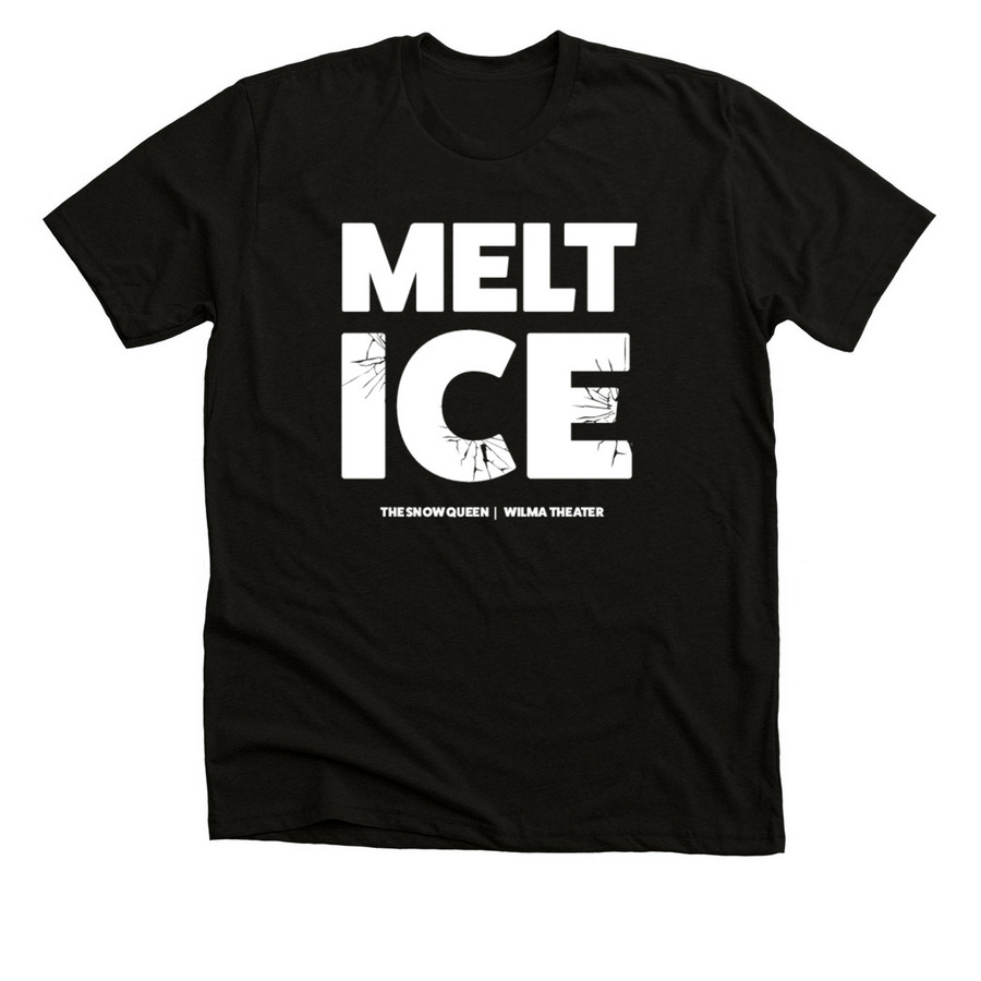 The Snow Queen: Melt ICE, a Solid Black Blend Premium Unisex Tee