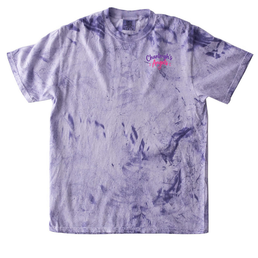 Charleigh's Angels, a Amethyst Comfort Colors Colorblast Tee