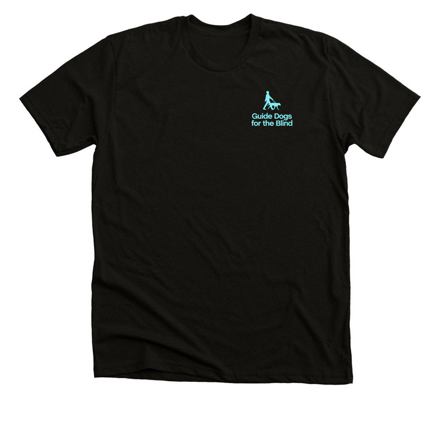 GDB CO T-shirts, a Solid Black Blend Premium Unisex Tee