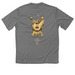 IDWEH TEE VOLUME&nbsp;, a Grey Concrete Heather Classic Performance Tee (back-view)