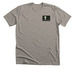 NGA ExOps Original Green Logo, a Heather Stone Premium Unisex Tee