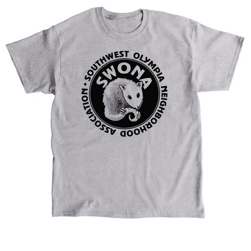 Classic SWONA logo, a Sport Grey Classic Unisex Tee
