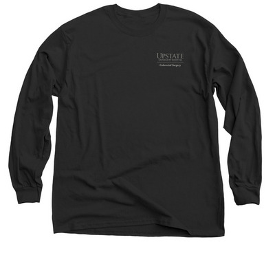 Spooky in Upstate, a Black Classic Long Sleeve Tee