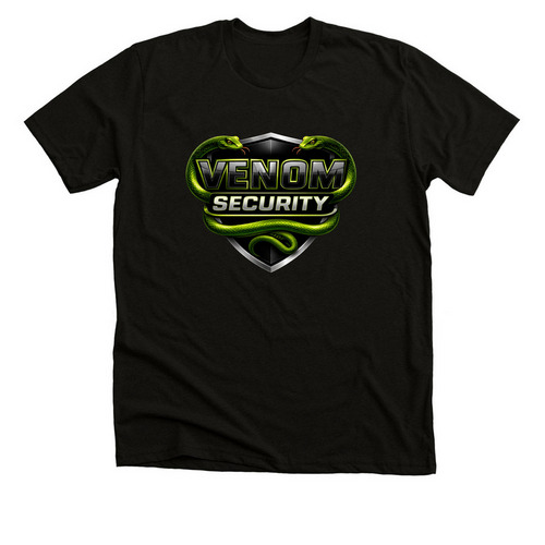 VENOM Security - SMITH, a Solid Black Blend Premium Unisex Tee